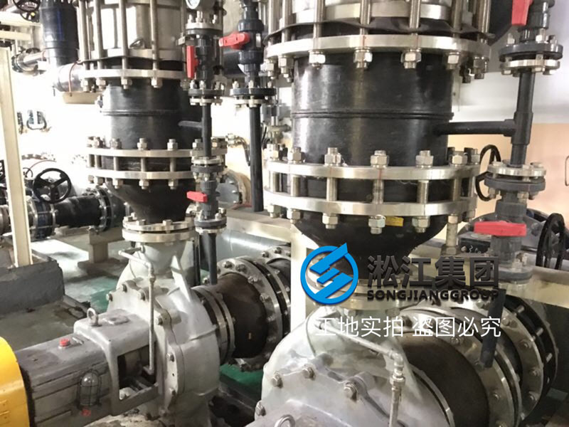 【使用現(xiàn)場】EPDM異徑橡膠接頭安裝在昆山三星機(jī)電