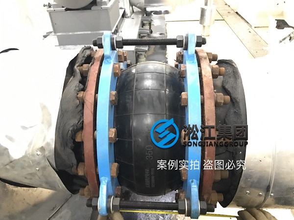 TRANE特靈冷水機(jī)組橡膠接頭現(xiàn)場(chǎng) TRANE特靈冷水機(jī)組橡膠接頭現(xiàn)場(chǎng)